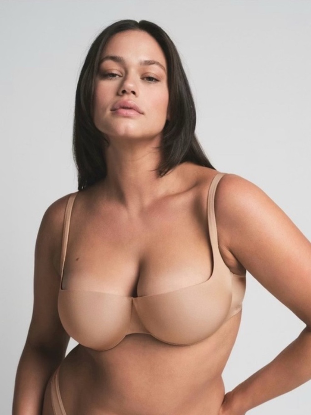 32D SKIMS Balconette Women's Clay Push-Up Bra NWT